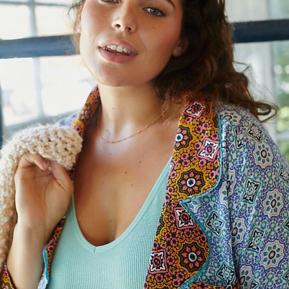 Anthropologie Forest Fable Pajama Top new - Picture 5 of 8